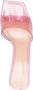 Gianvito Rossi Cosmic 55mm translucent mules Pink - Thumbnail 4