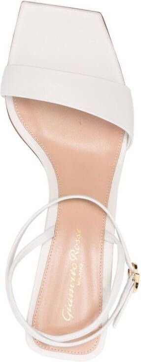 Gianvito Rossi Cosmic 55mm transparent heel sandals White