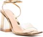 Gianvito Rossi Cosmic 85mm leather sandals Gold - Thumbnail 2