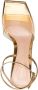 Gianvito Rossi Cosmic 85mm leather sandals Gold - Thumbnail 4