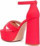 Gianvito Rossi crossover-strap sandals Red - Thumbnail 3