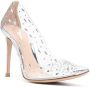 Gianvito Rossi Halley 105mm crystal-embellished pumps White - Thumbnail 2