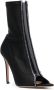 Gianvito Rossi Crystal Hiroko 105mm satin boots Black - Thumbnail 2