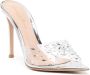 Gianvito Rossi crystal-embellished transparent mules Silver - Thumbnail 2