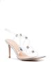Gianvito Rossi Crystal Fever 85mm sandals Silver - Thumbnail 2