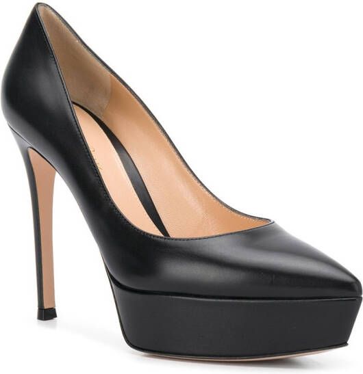 Gianvito Rossi Dasha 115mm platform pumps Black