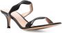 Gianvito Rossi double-strap leather mules Black - Thumbnail 2