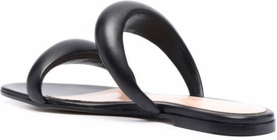 Gianvito Rossi double-strap sandals Black