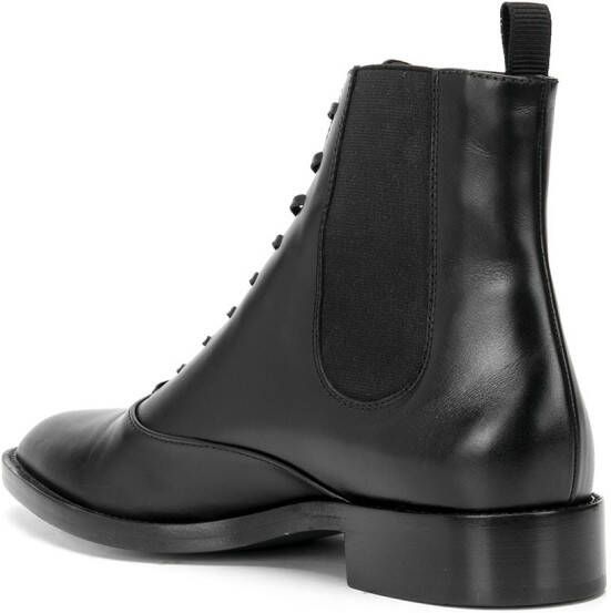 Gianvito Rossi Dresda 20mm leather boots Black