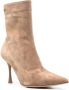 Gianvito Rossi Dunn 85mm suede ankle boots Brown - Thumbnail 2