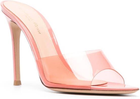 Gianvito Rossi Elle 115mm mules Pink