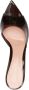 Gianvito Rossi Elle 55mm transparent-strap mules Brown - Thumbnail 4