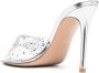 Gianvito Rossi Elle crystal-embellished 110mm mules Silver - Thumbnail 3