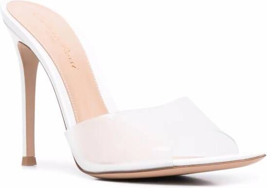Gianvito Rossi Elle open-toe sandals White