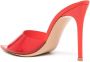 Gianvito Rossi elle transparent sandals Red - Thumbnail 3