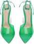 Gianvito Rossi Exclusive Skye 105mm tie-fastening pumps Green - Thumbnail 3