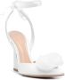 Gianvito Rossi flower-detailing pointed-toe pumps White - Thumbnail 2