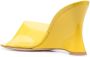 Gianvito Rossi Futura 95mm wedge mules Yellow - Thumbnail 3