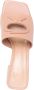 Gianvito Rossi Ribbon 45mm leather slides Neutrals - Thumbnail 4