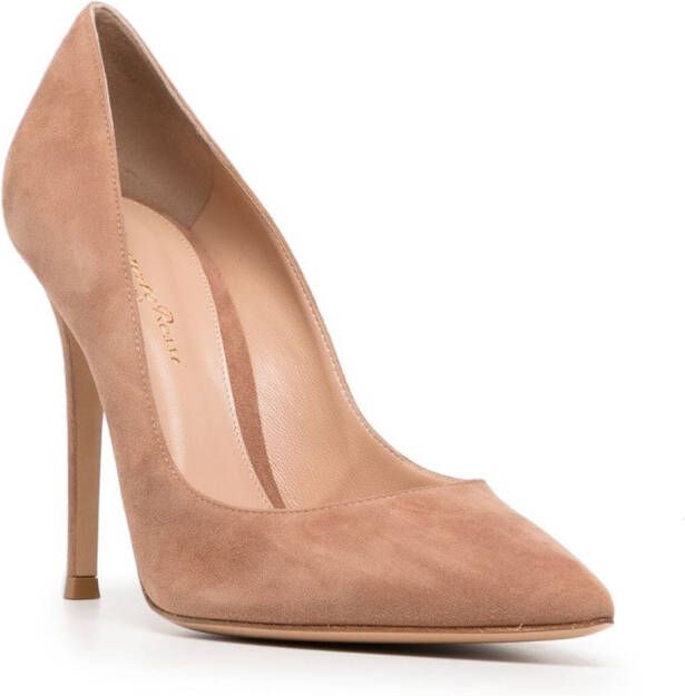 Gianvito Rossi Gianvito 105mm suede pumps Pink