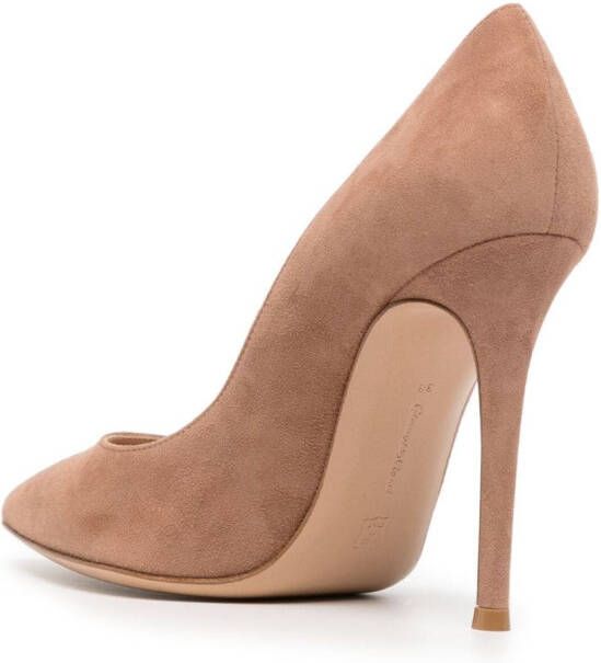 Gianvito Rossi Gianvito 105mm suede pumps Pink