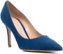 Gianvito Rossi Gianvito 85mm pointed pumps Blue - Thumbnail 2