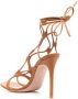 Gianvito Rossi Giza 105mm strappy sandals Brown - Thumbnail 3