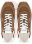 Gianvito Rossi Gravel panelled sneakers Brown - Thumbnail 3