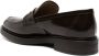 Gianvito Rossi Harris debossed-logo leather loafers Brown - Thumbnail 3