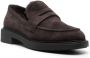 Gianvito Rossi Harris round-toe loafers Brown - Thumbnail 2