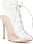 Gianvito Rossi Helmut lace-up boots Silver - Thumbnail 2