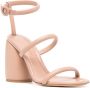 Gianvito Rossi high block heel strappy sandals Pink - Thumbnail 2