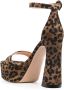 Gianvito Rossi Holly 120mm leopard-print sandals Brown - Thumbnail 3