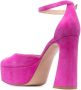 Gianvito Rossi Holly D'Orsay 120mm suede platform pumps Pink - Thumbnail 3
