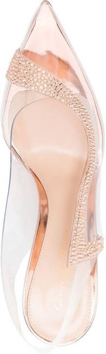 Gianvito Rossi Hortensia 105mm slingback pumps Pink