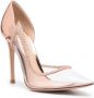 Gianvito Rossi Leif 105mm metallic-effect pumps Pink - Thumbnail 2