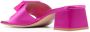Gianvito Rossi Jaipur 50mm embellished satin mules Pink - Thumbnail 3