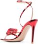 Gianvito Rossi Jaipur 105mm metallic-effect sandals Red - Thumbnail 3