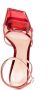 Gianvito Rossi Jaipur 105mm metallic-effect sandals Red - Thumbnail 4