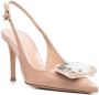 Gianvito Rossi Jaipur 85mm slingback pumps Neutrals - Thumbnail 2