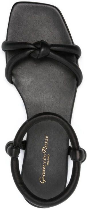 Gianvito Rossi Juno leather sandals Black