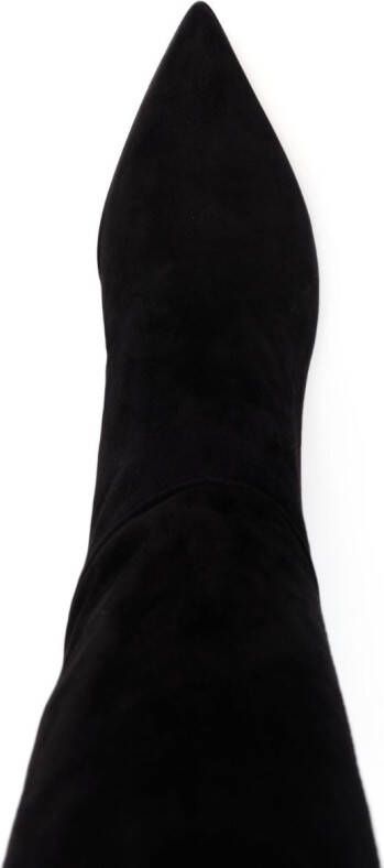 Gianvito Rossi knee-high suede boots Black