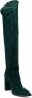Gianvito Rossi Piper suede thigh-high boots Green - Thumbnail 2