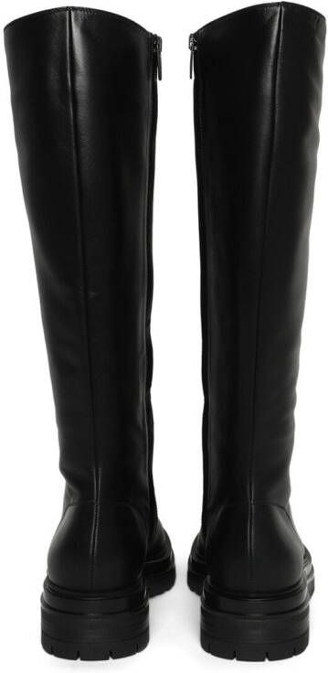 Gianvito Rossi knee-length leather boots Black