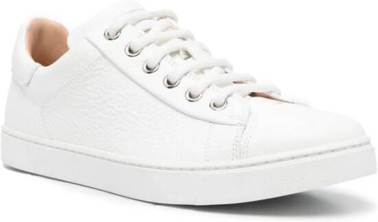 Gianvito Rossi lace-up leather sneakers White