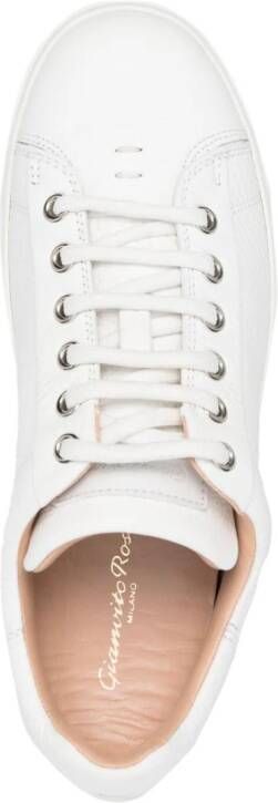 Gianvito Rossi lace-up leather sneakers White