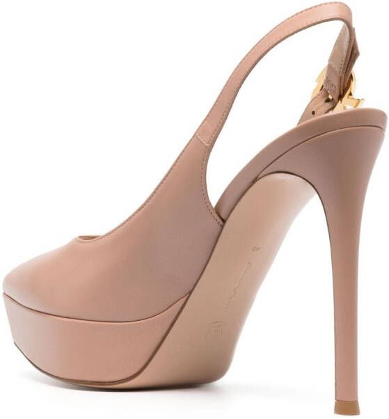 Gianvito Rossi Lea 85mm pointed pumps Pink
