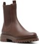 Gianvito Rossi leather Chelsea boots Brown - Thumbnail 2