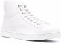 Gianvito Rossi leather high-top sneakers White - Thumbnail 2
