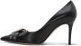 Gianvito Rossi Leigh leather pumps Black - Thumbnail 3